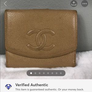 Chanel Caviar Short Wallet